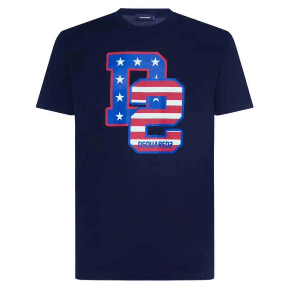 T-shirt à logo col rond