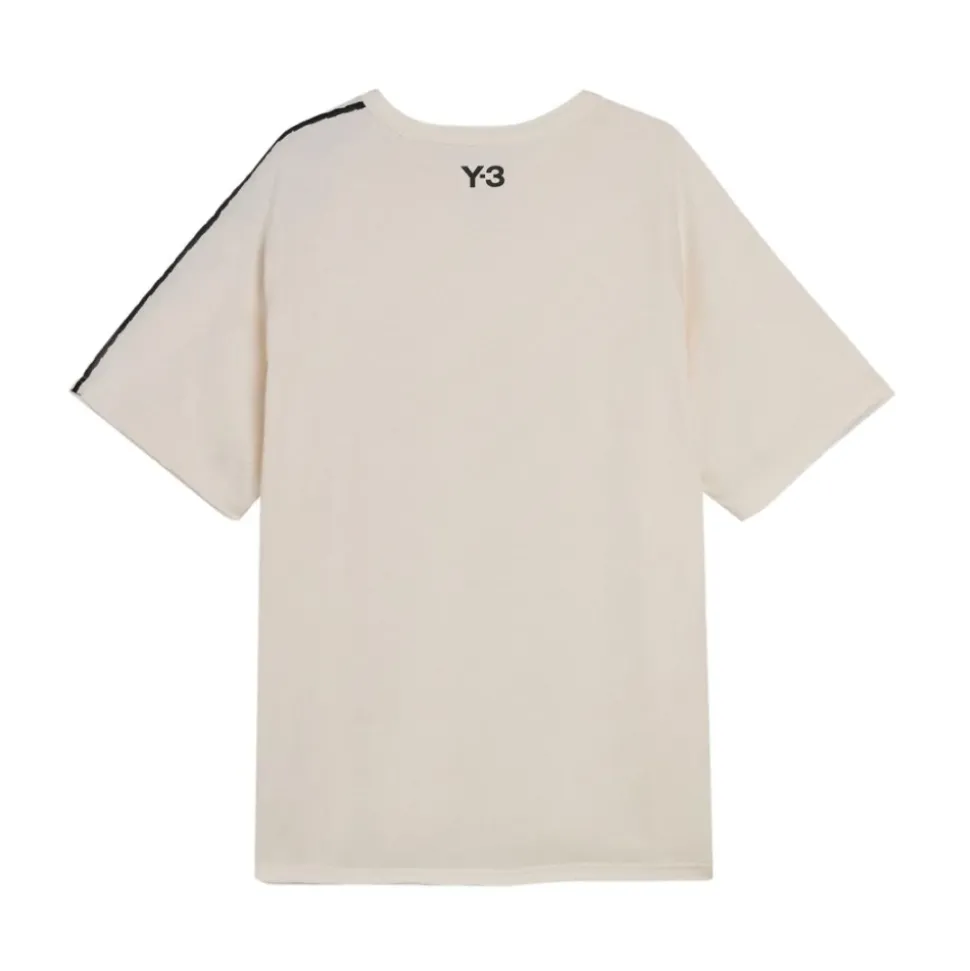 T-shirt Manches Courtes Bords Franches 3 Bandes