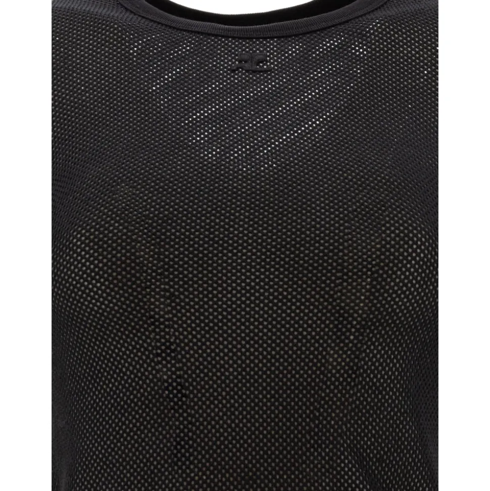 T-shirt Noir Design Élégant