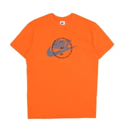 T-shirt orange sécurité avec impression avant