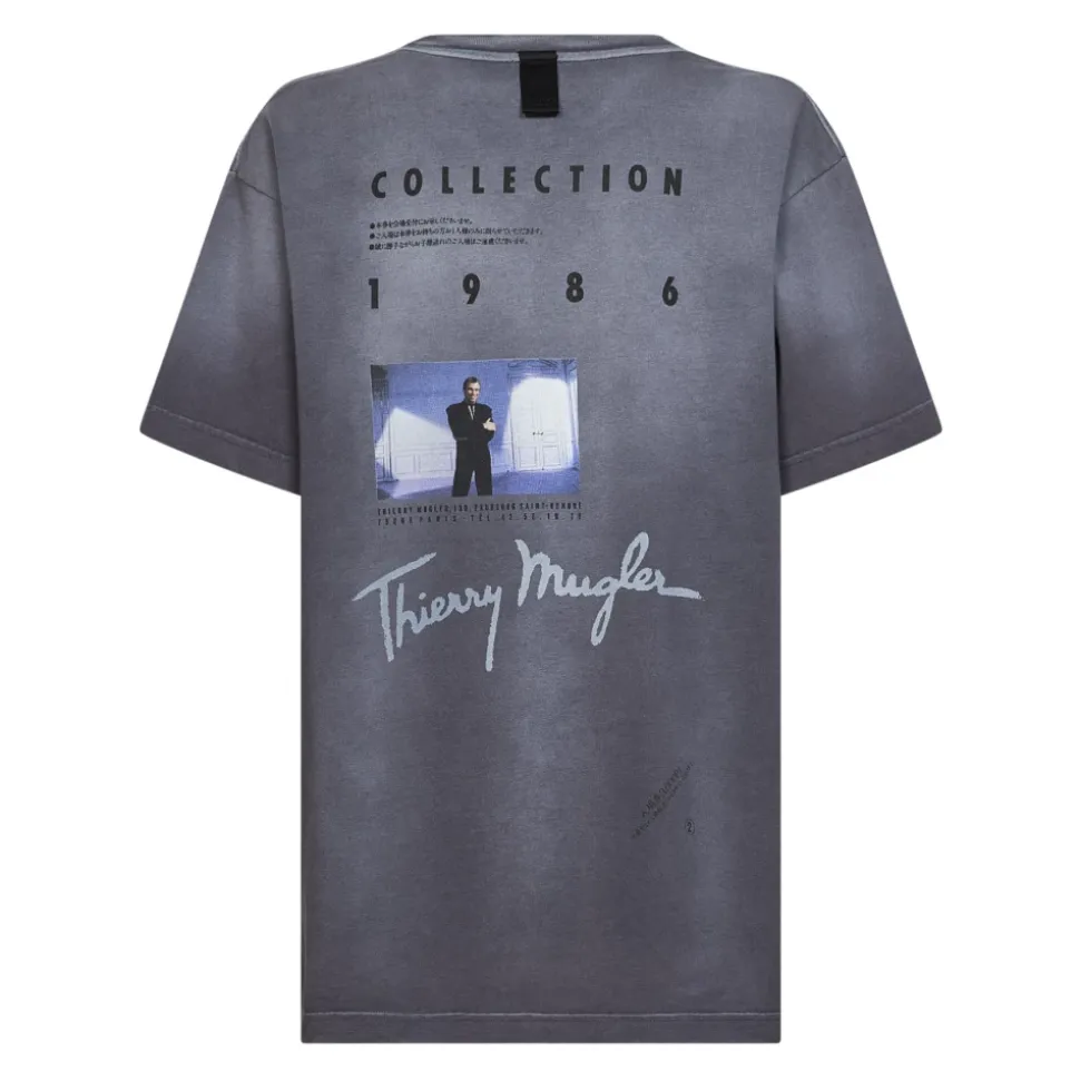 T-shirt oversize imprimé logo