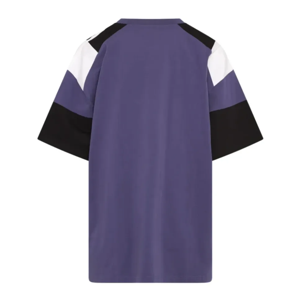 T-Shirt à Panneaux Oversize