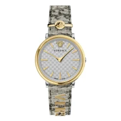 V CIRCLE Gris-Or Montre Femme
