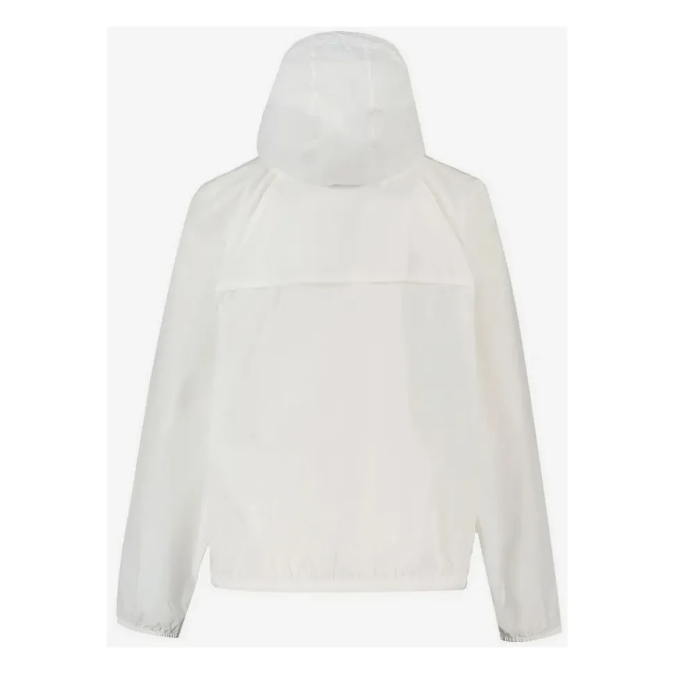 Veste Blanche Coupe-Vent Imperméable pour Enfants