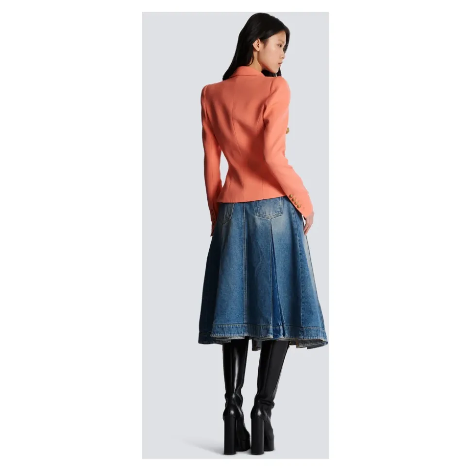 Veste à 8 boutons et taille cintrée
