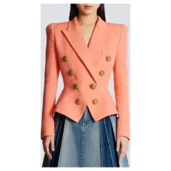 Veste à 8 boutons et taille cintrée