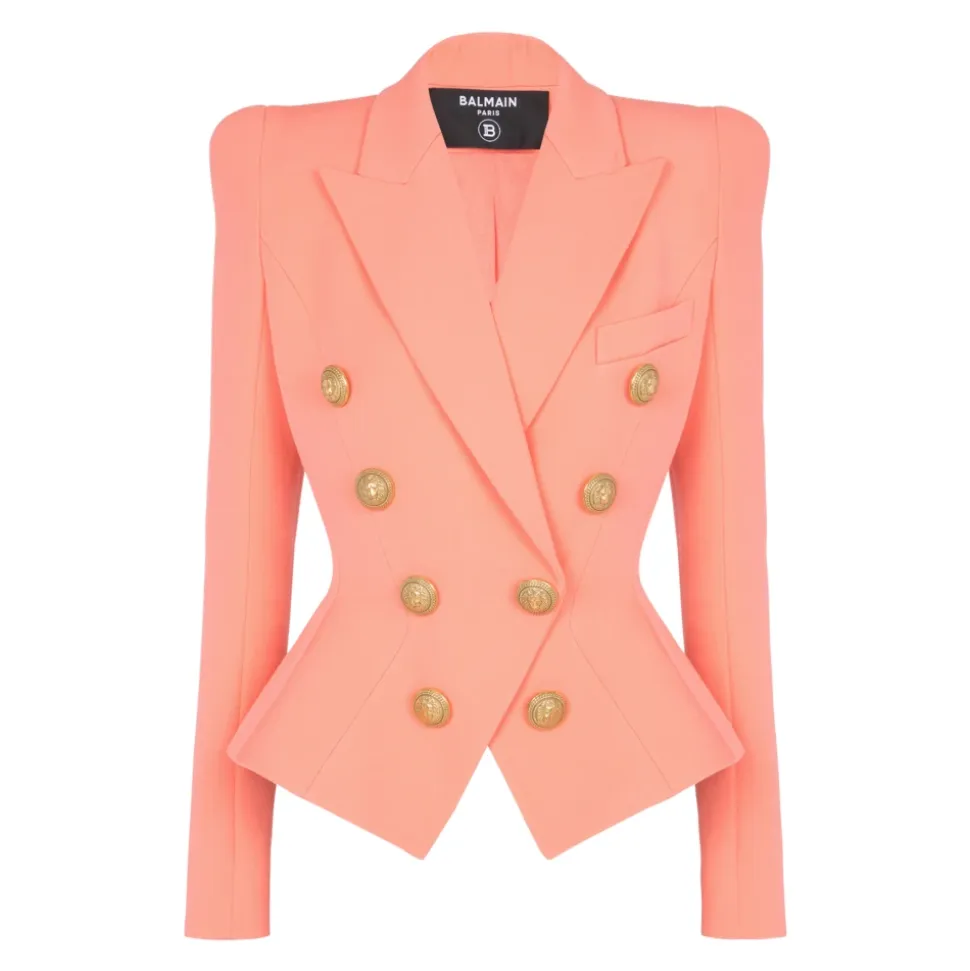 Veste à 8 boutons et taille cintrée