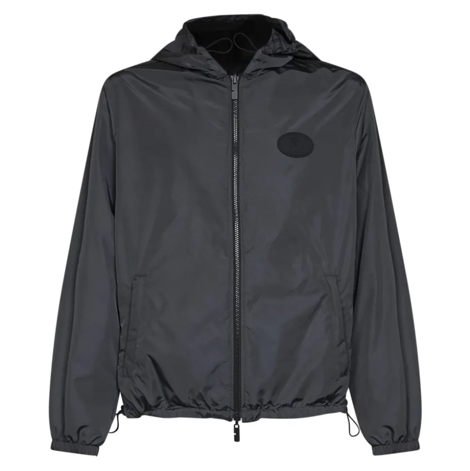 Veste à capuche Newport réversible à carreaux
