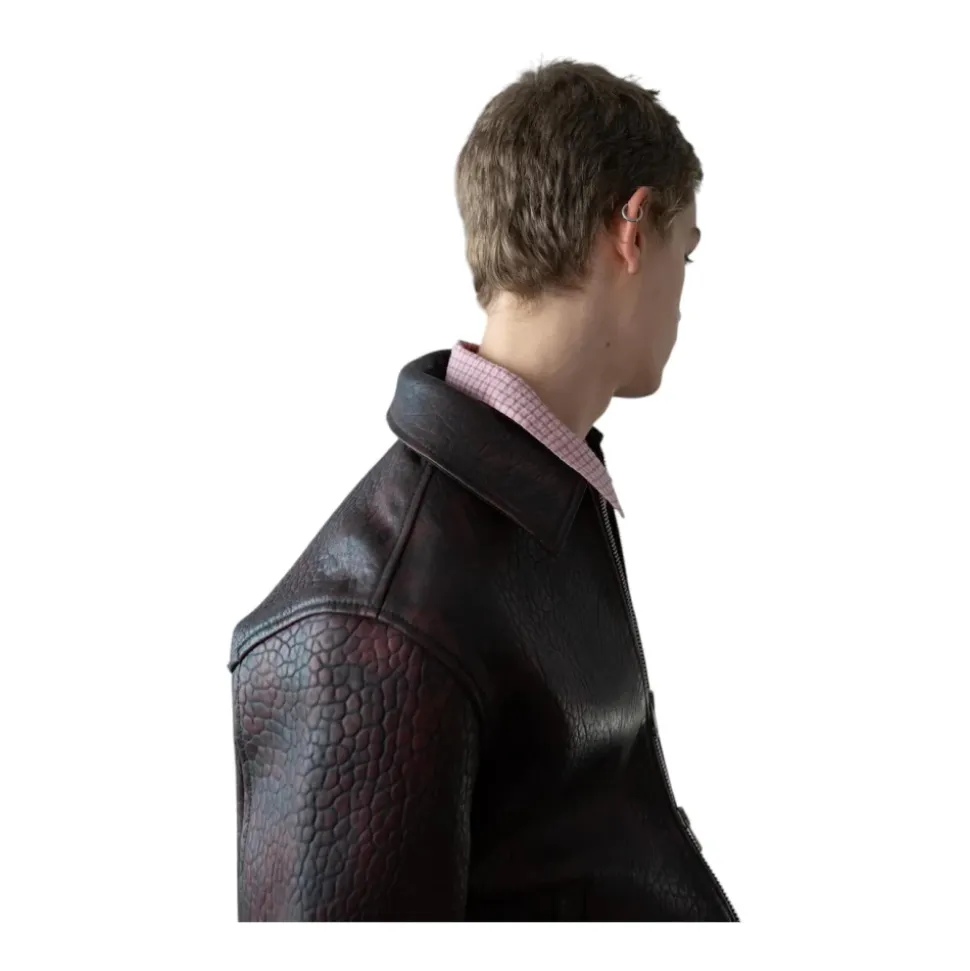 Veste Courte en Cuir