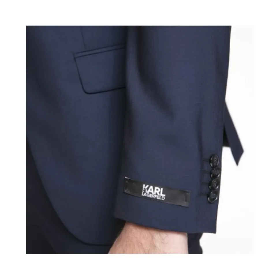 Veste de costume bleu marine
