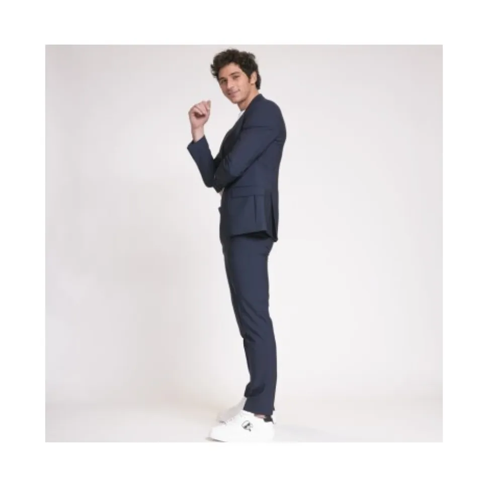 Veste de costume bleu marine