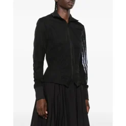 Veste de survêtement en nylon à 3 bandes dégradées