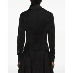 Veste de survêtement en nylon à 3 bandes dégradées