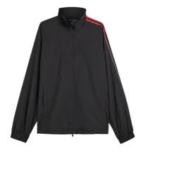 Veste de survêtement en nylon à 3 bandes dégradées