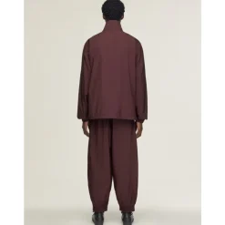 Veste de survêtement en nylon à 3 bandes dégradées