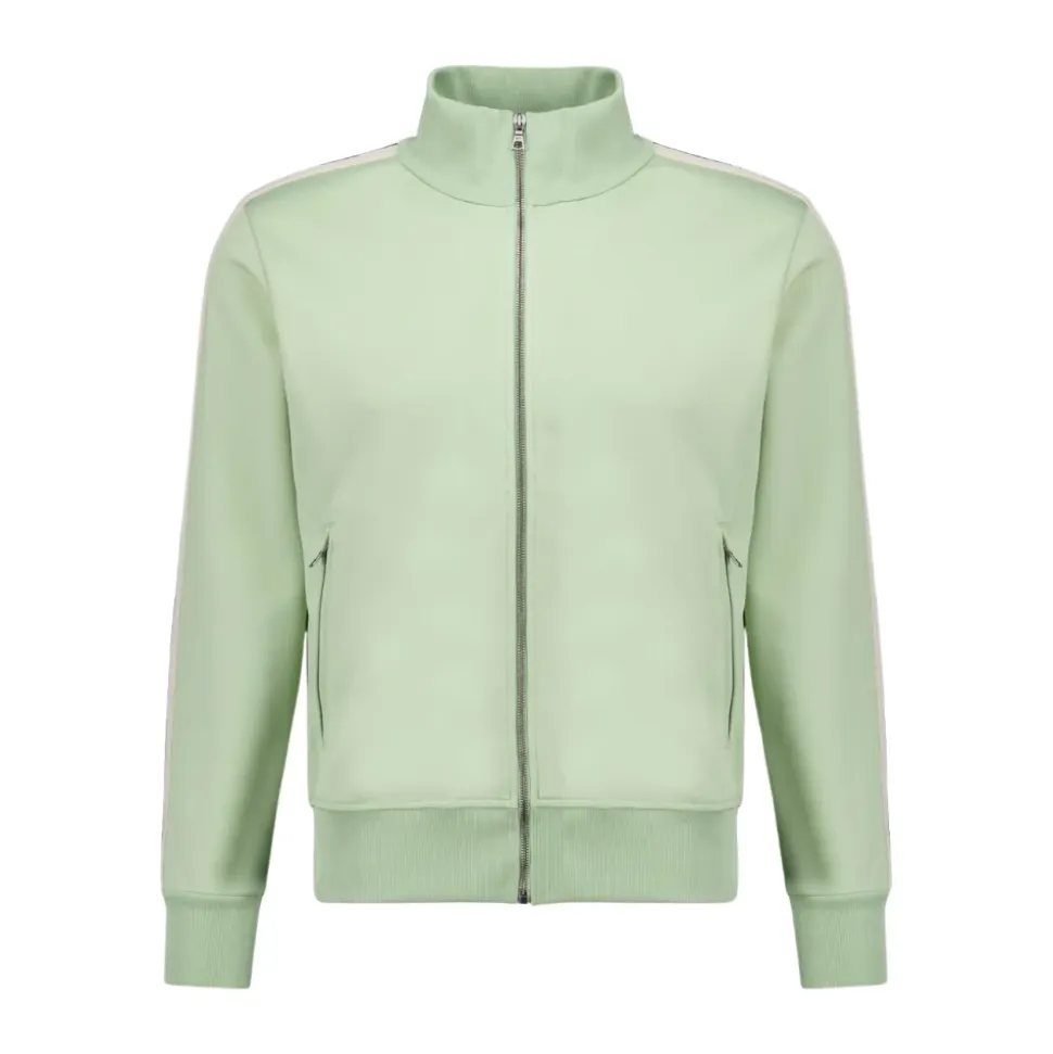 Veste de survêtement zippée avec logo brodé