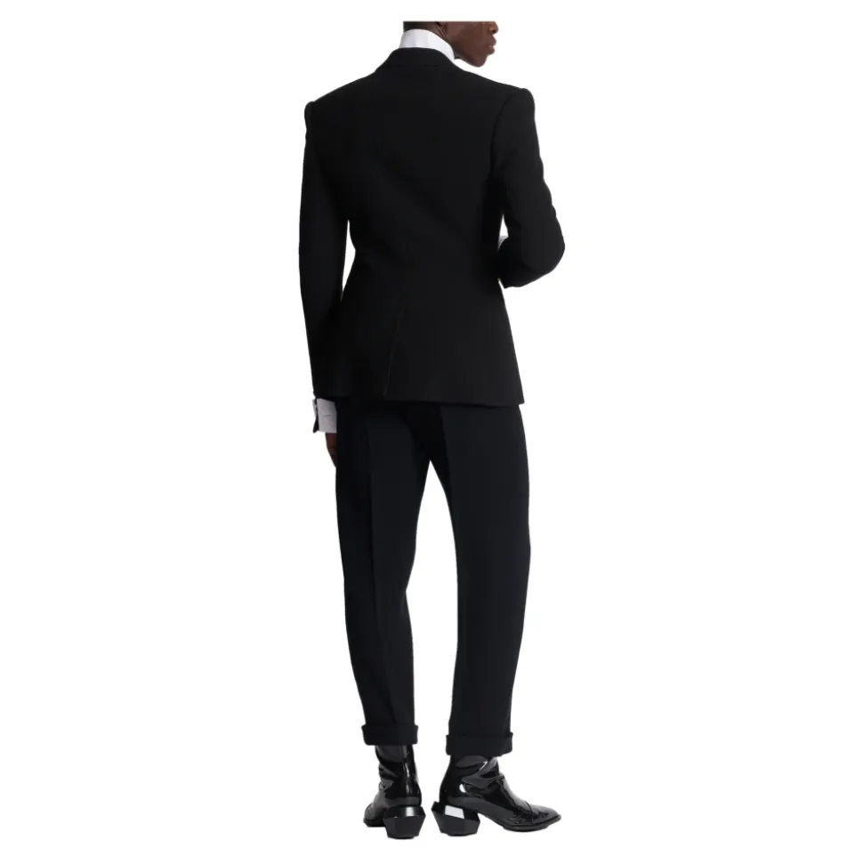 Veste double en crêpe