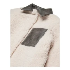 Veste en fausse peau de mouton