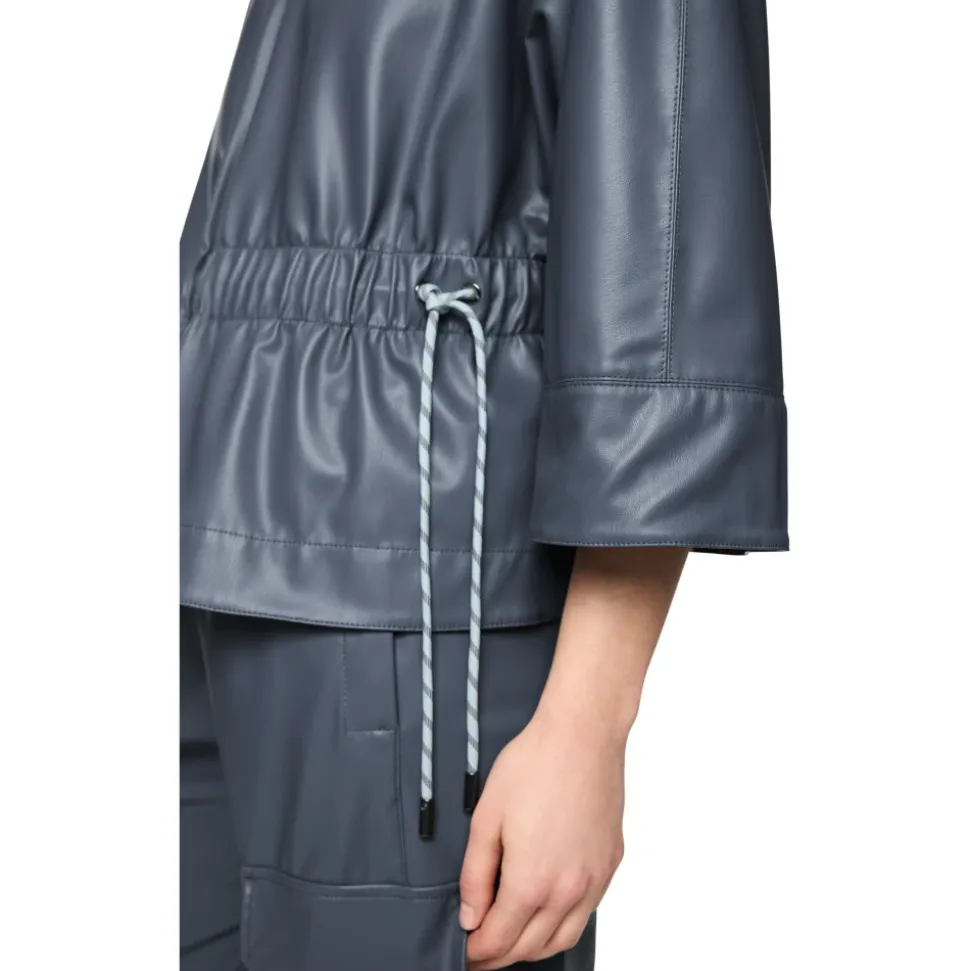 Veste en similicuir