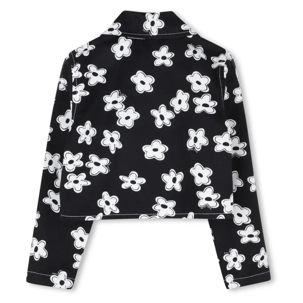 Veste imprimée à boutons