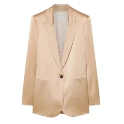 Veste élégante en envers satin