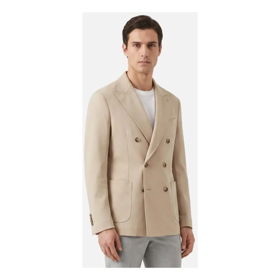 Veste Légère Croisée en Jersey
