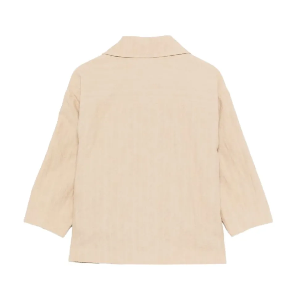 Veste à poches plaquées