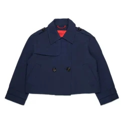 Veste Trench Courte Croisée