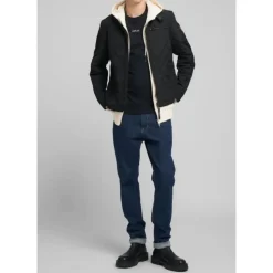 Veste zippée avec broderie