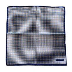 Vicuna Check Pocket Handkerchief