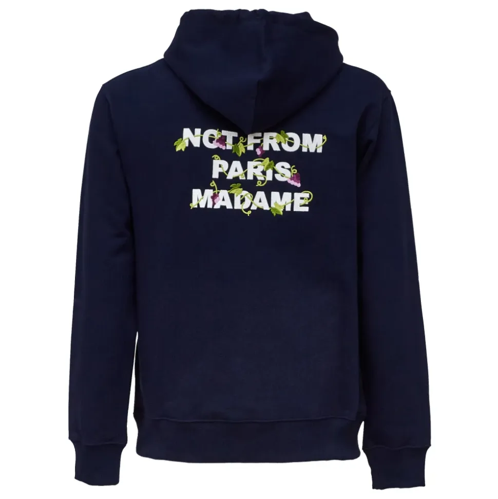 Vine Embroidered Slogan