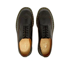 Vintage 3989 Quilon Chaussures Blucher en Cuir