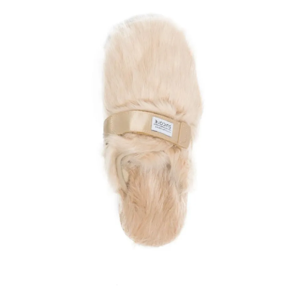 Zavo 2-EU Faux-Fur Slides